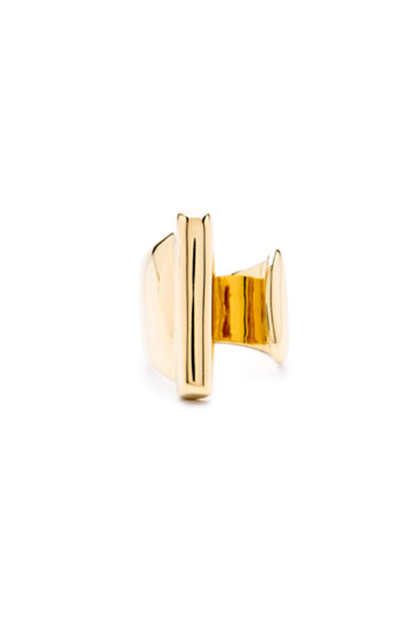 Gold Alphabet Letter Ring