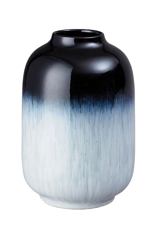 Black/Multi Barrel Vase