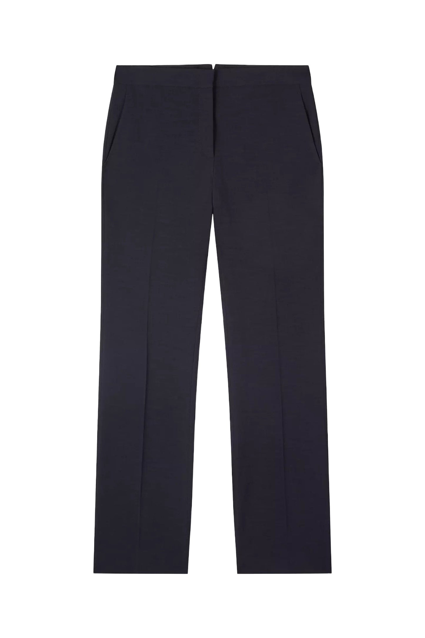 Jigsaw Palmer Fluid Twill Trousers, Black