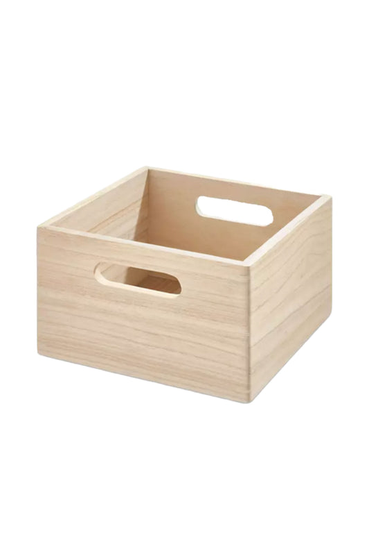 Paulownia Wood All Purpose Storage Bin