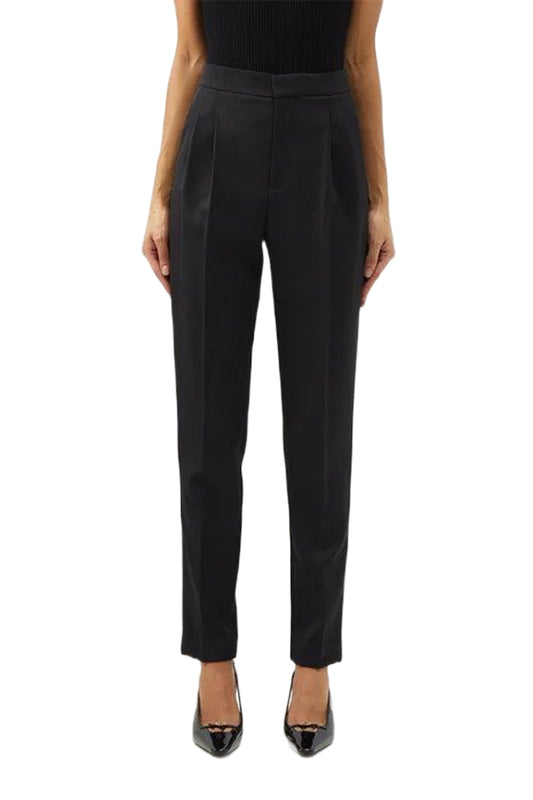 Joseph Pleated Tapered Trousers