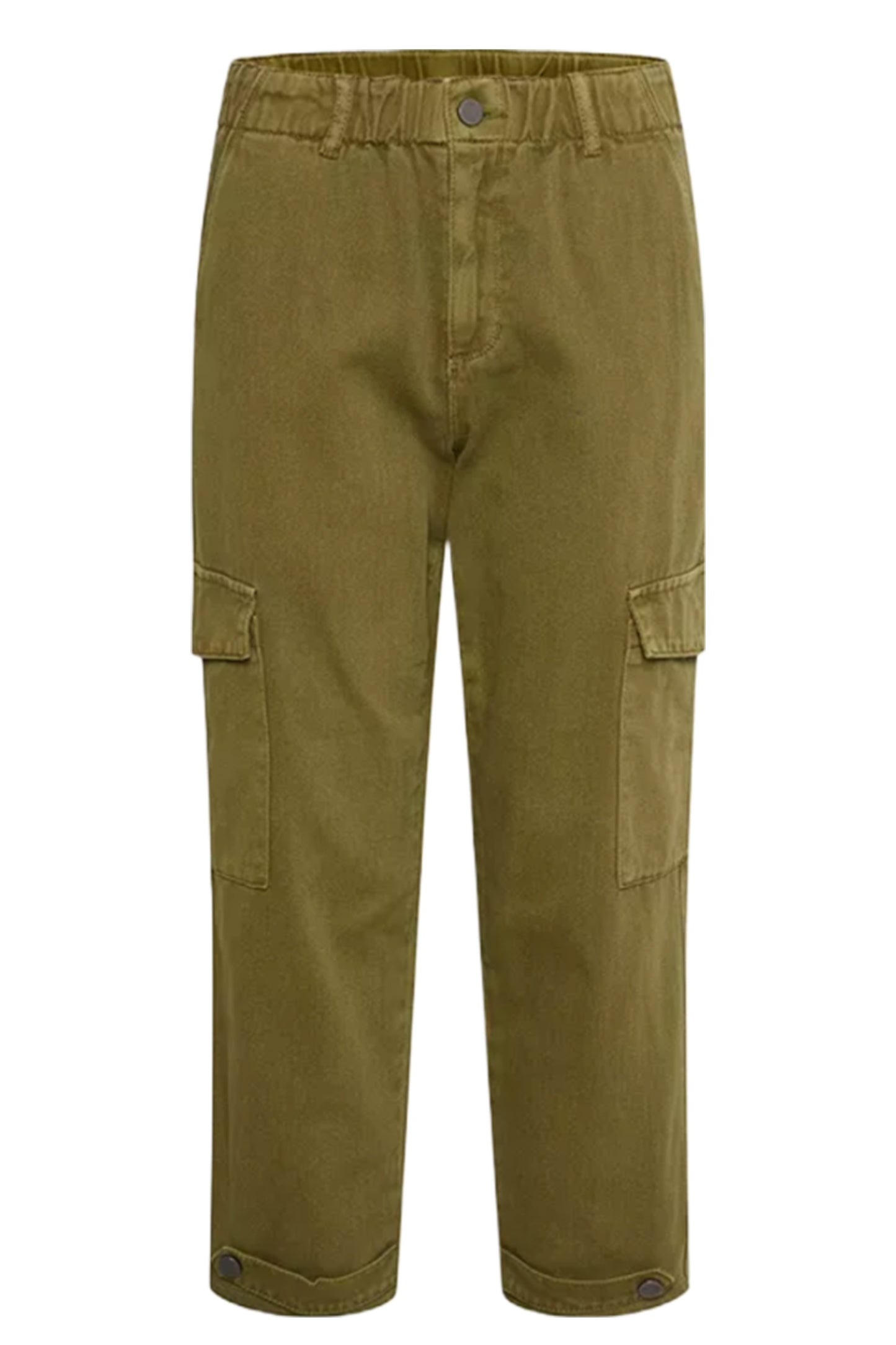 Elektra Washed Lizard  Cropped Cargo Trousers