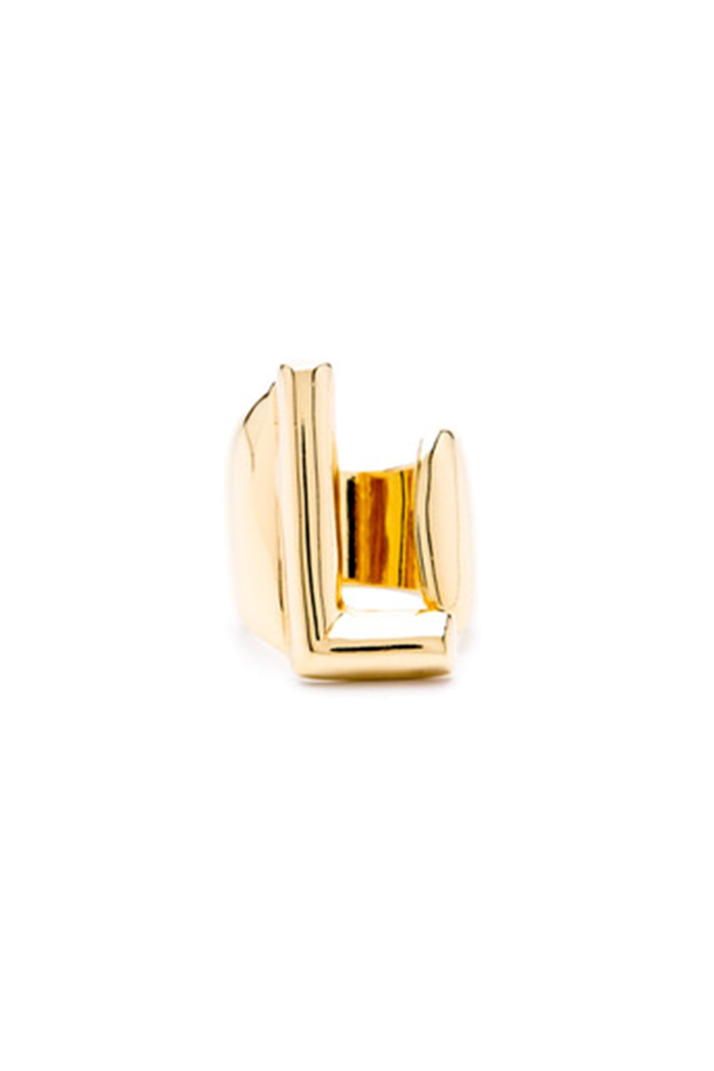 Gold Alphabet Letter Ring