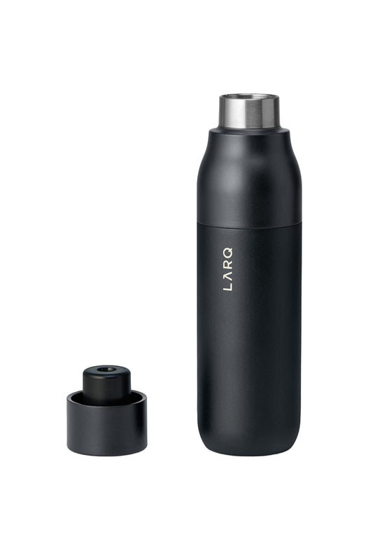 PureVis Stainless Steel Self-Cleaning & Purifying Water Filter Bottle