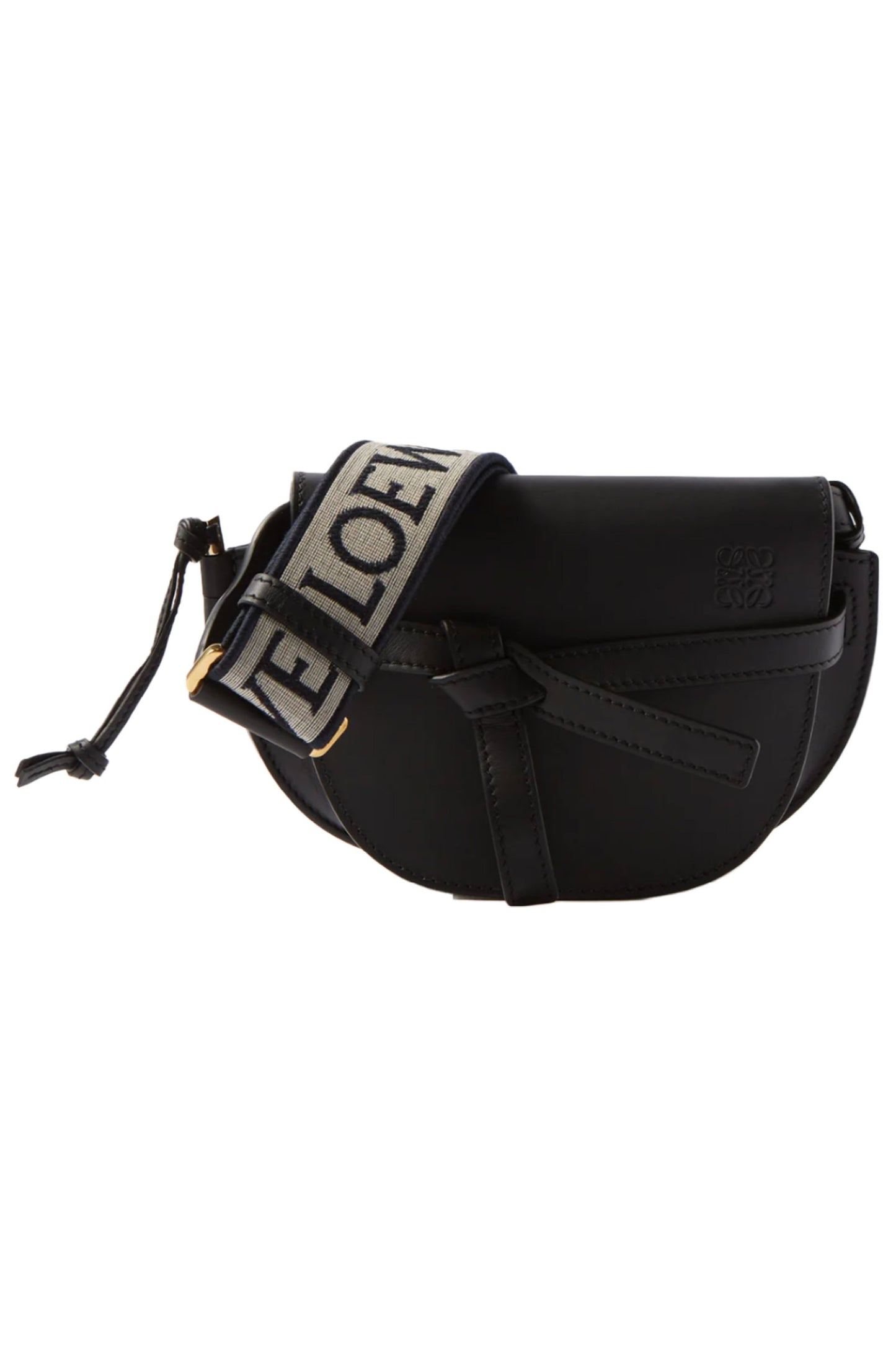 Gate Black Mini Leather Cross-body Bag