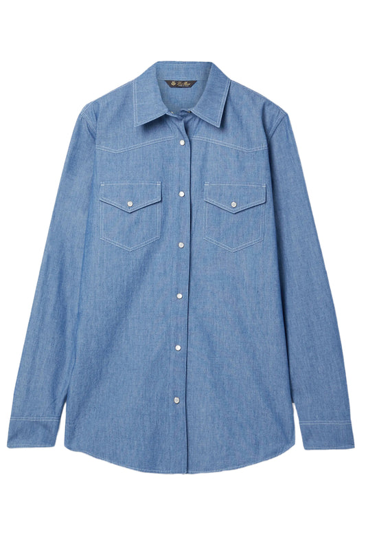 Cotton-Chambray Shirt