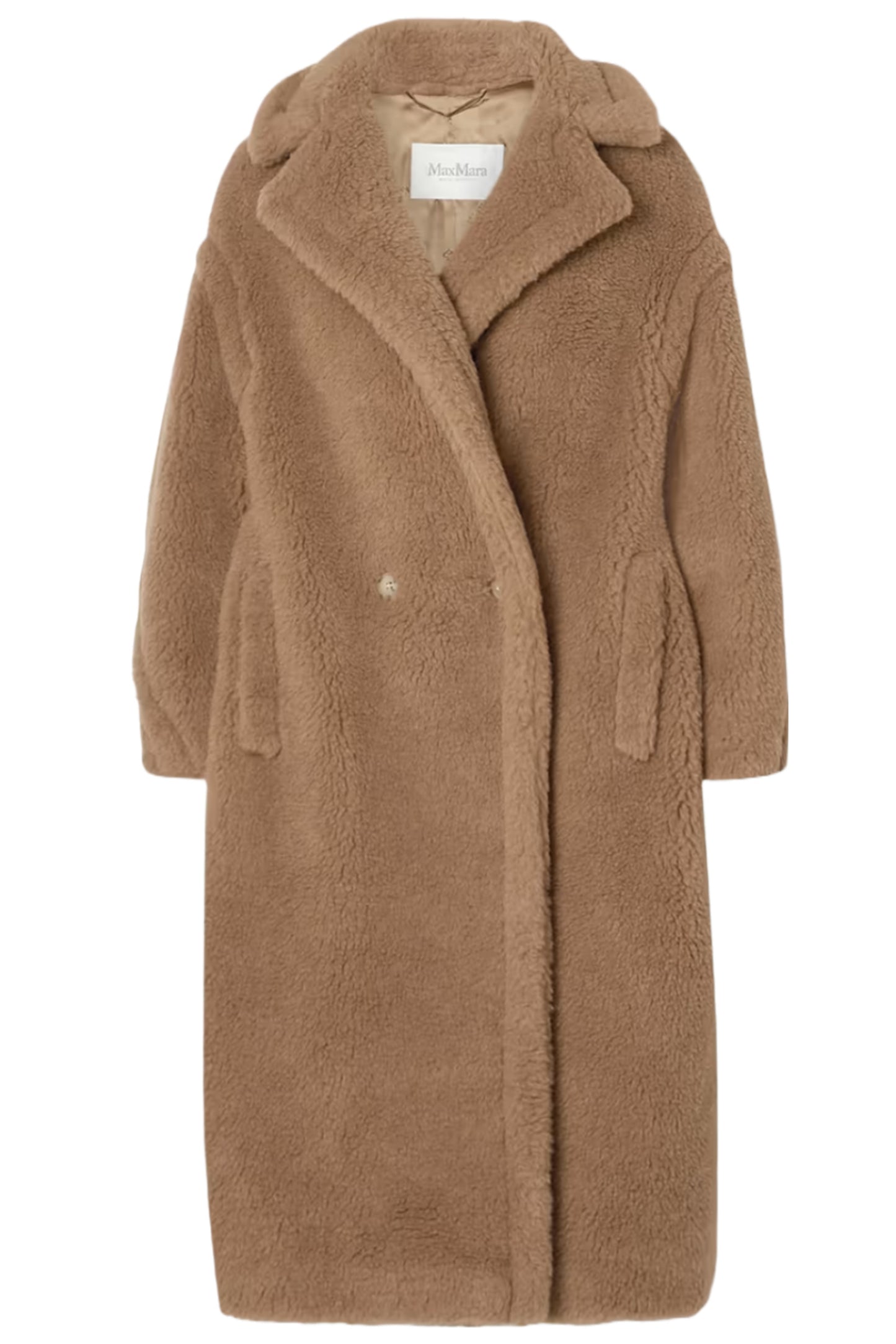 Teddy Bear Icon Camel Hair And Silk-blend Coat