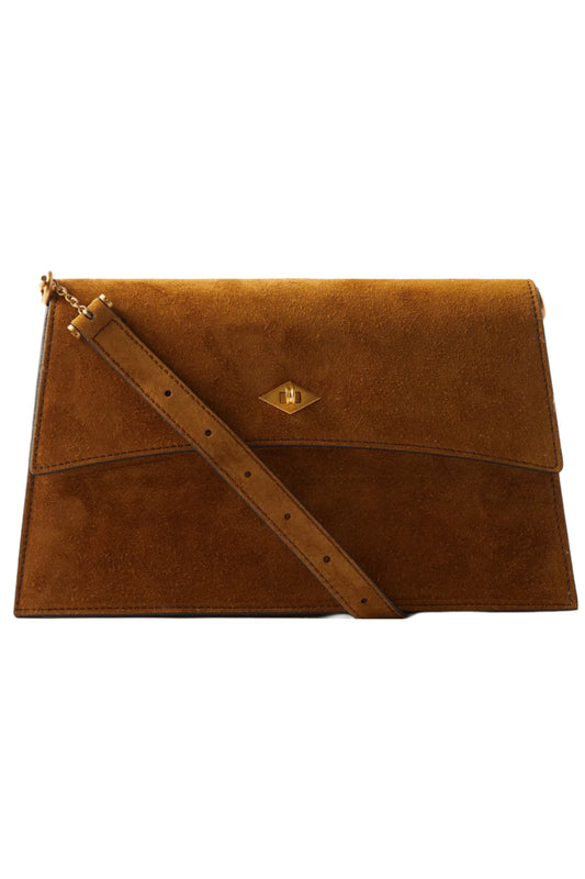 Roma Suede Cross-body Bag