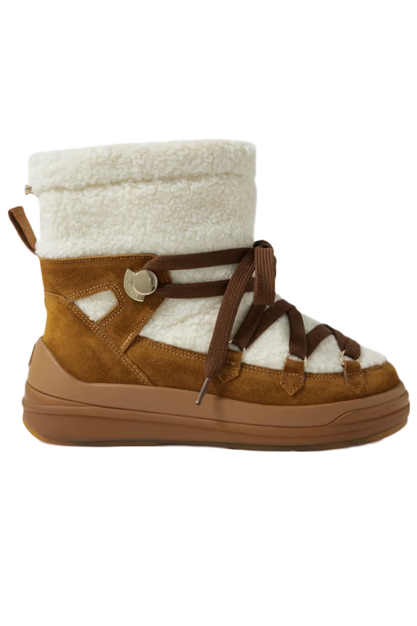 Insolux Suede And Shearling Snow Boots