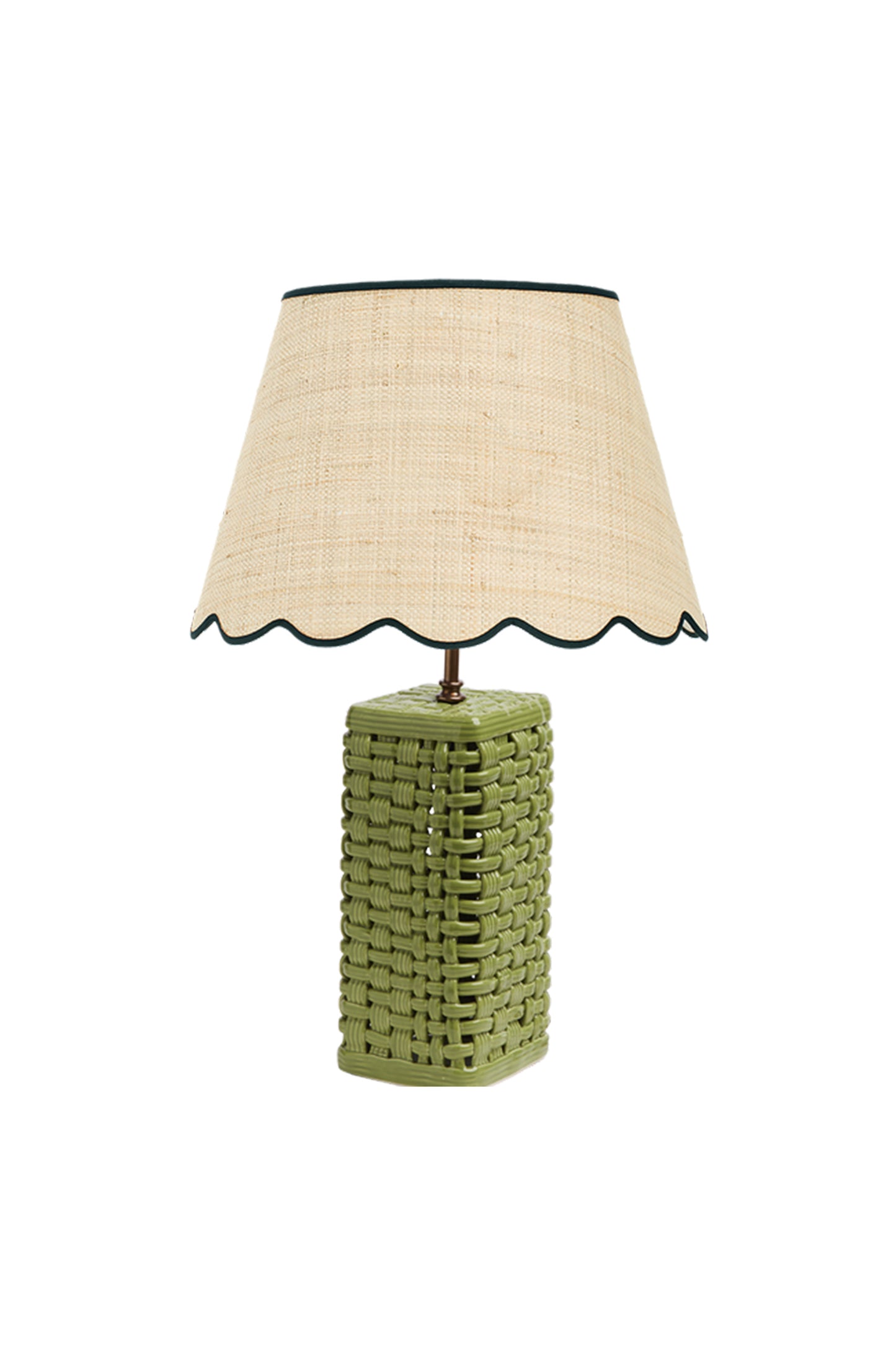 Woven Ceramic Lamp Base