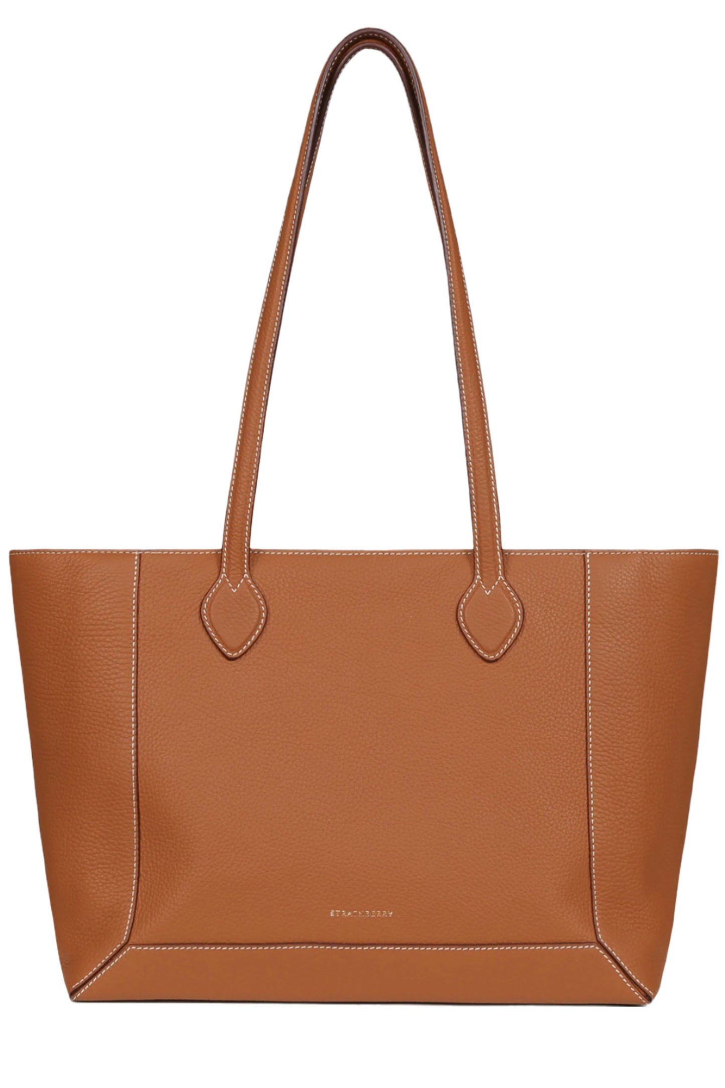 Mosaic Shopper In Tan With Vanilla Stich