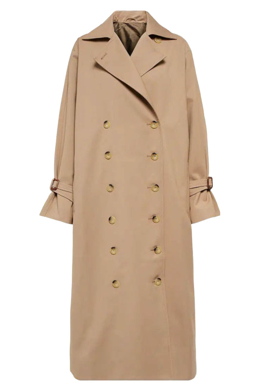 Signature Cotton-Blend Trench Coat