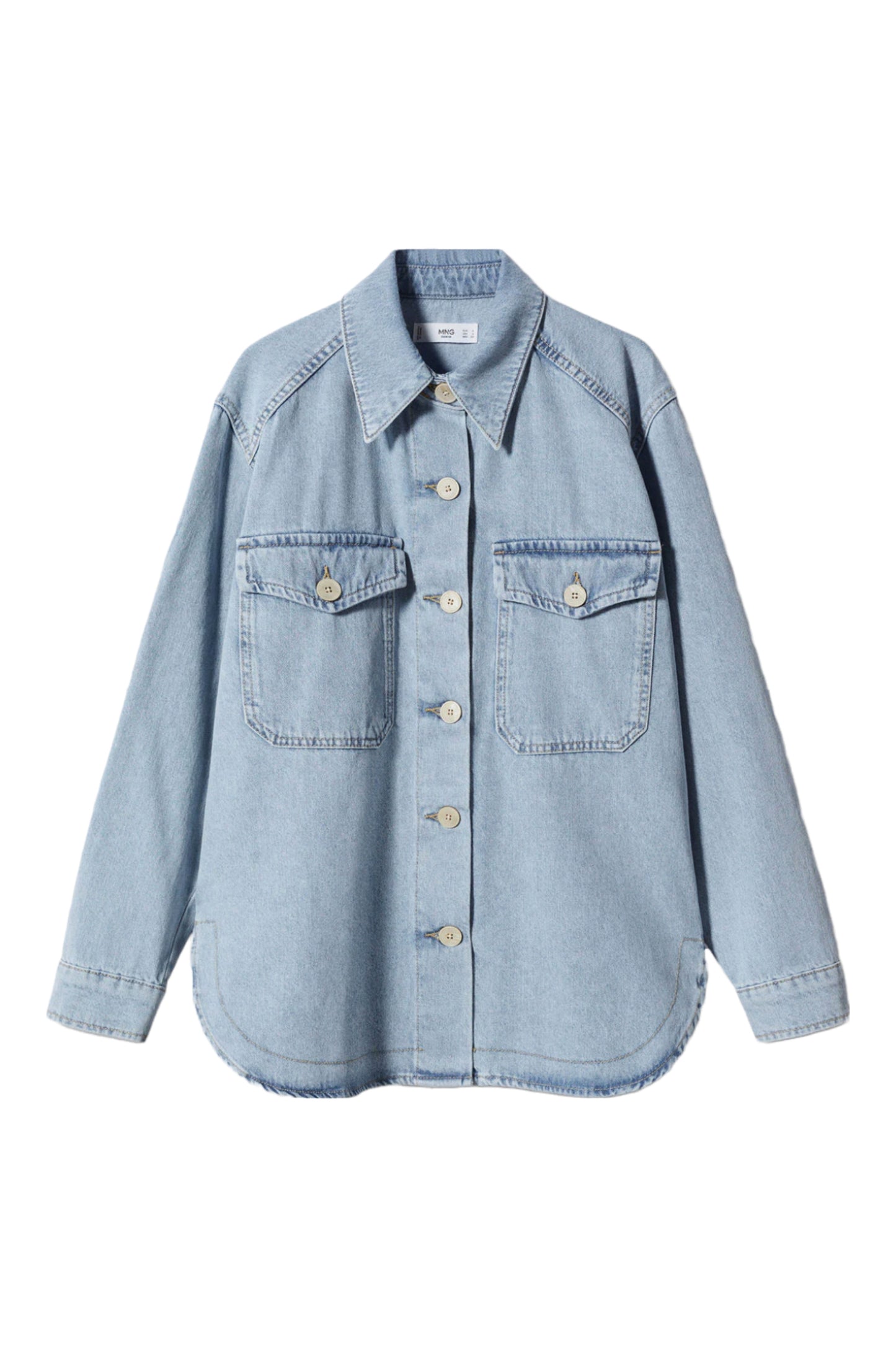 Oversized Denim Overshirt