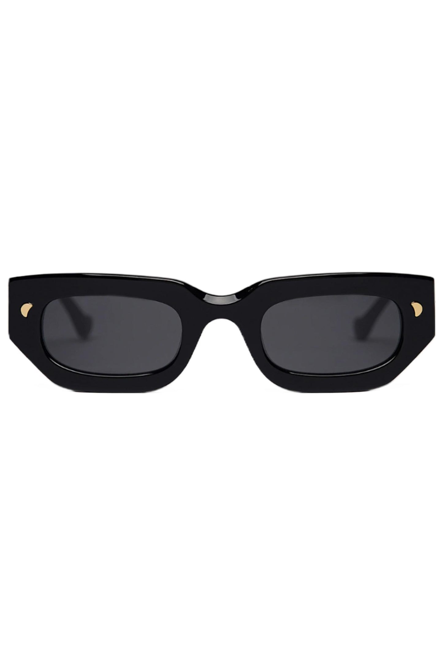 D-frame Sunglasses Black