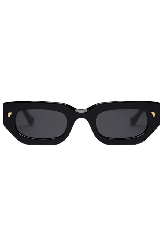 D-frame Sunglasses Black