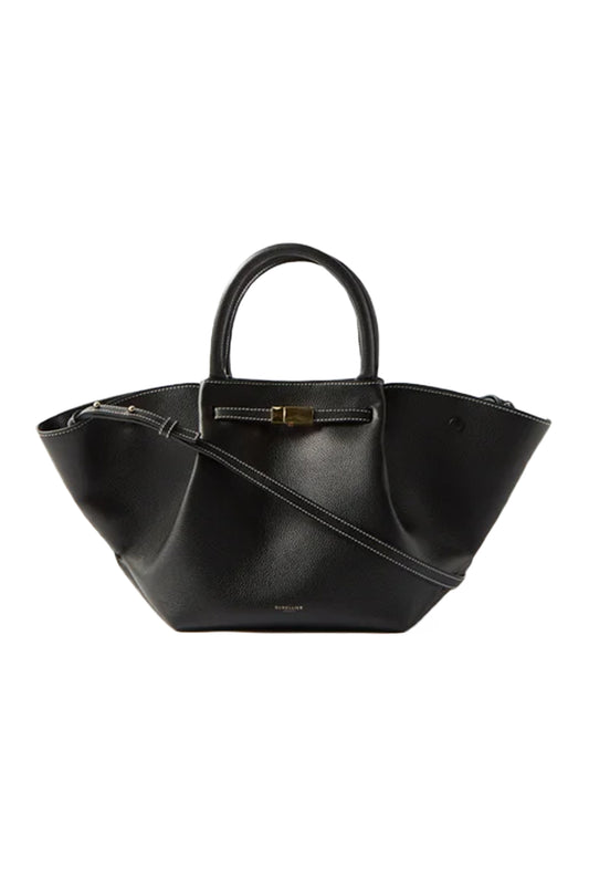 New York Midi Grained-Leather Cross-Body Bag