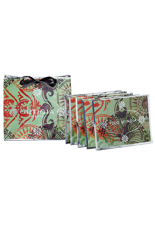 Fico d'India Scented Drawer Sachets Set Of Five