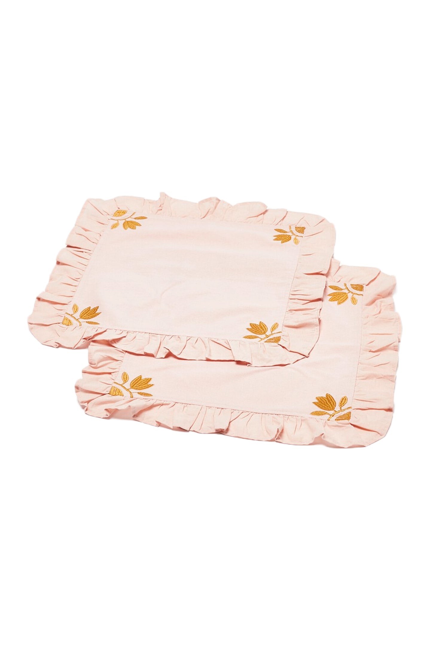 Loretta Pink Cotton Napkins Set of Two