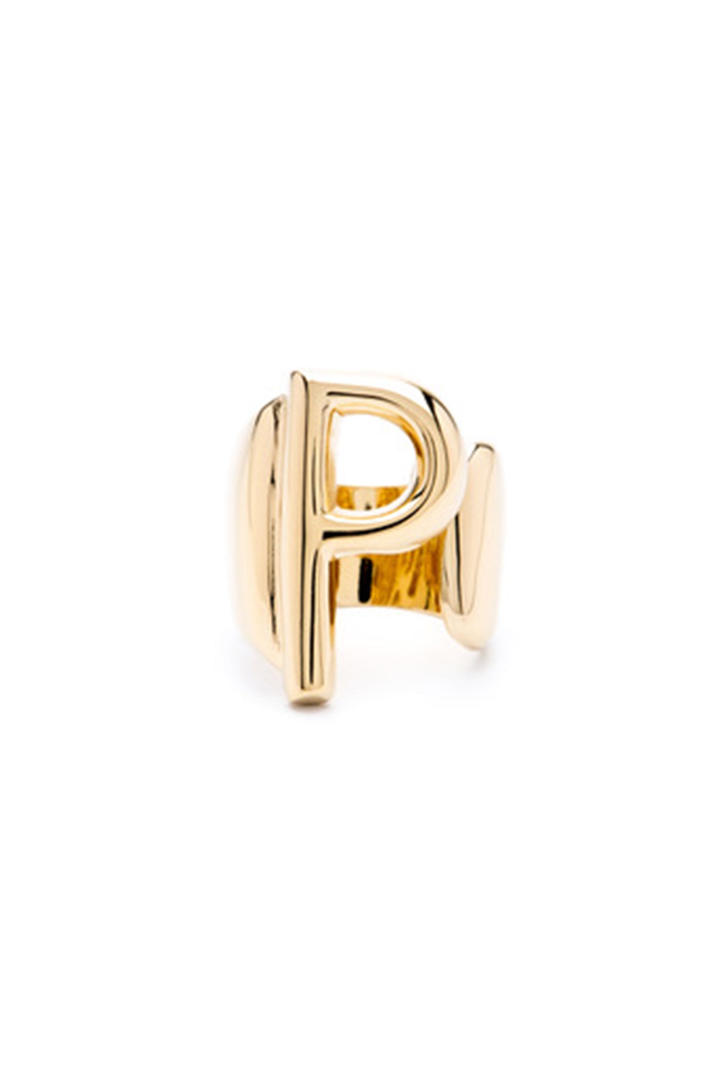 Gold Alphabet Letter Ring