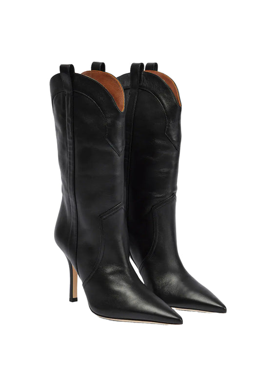 Paloma Leather Cowboy Boots