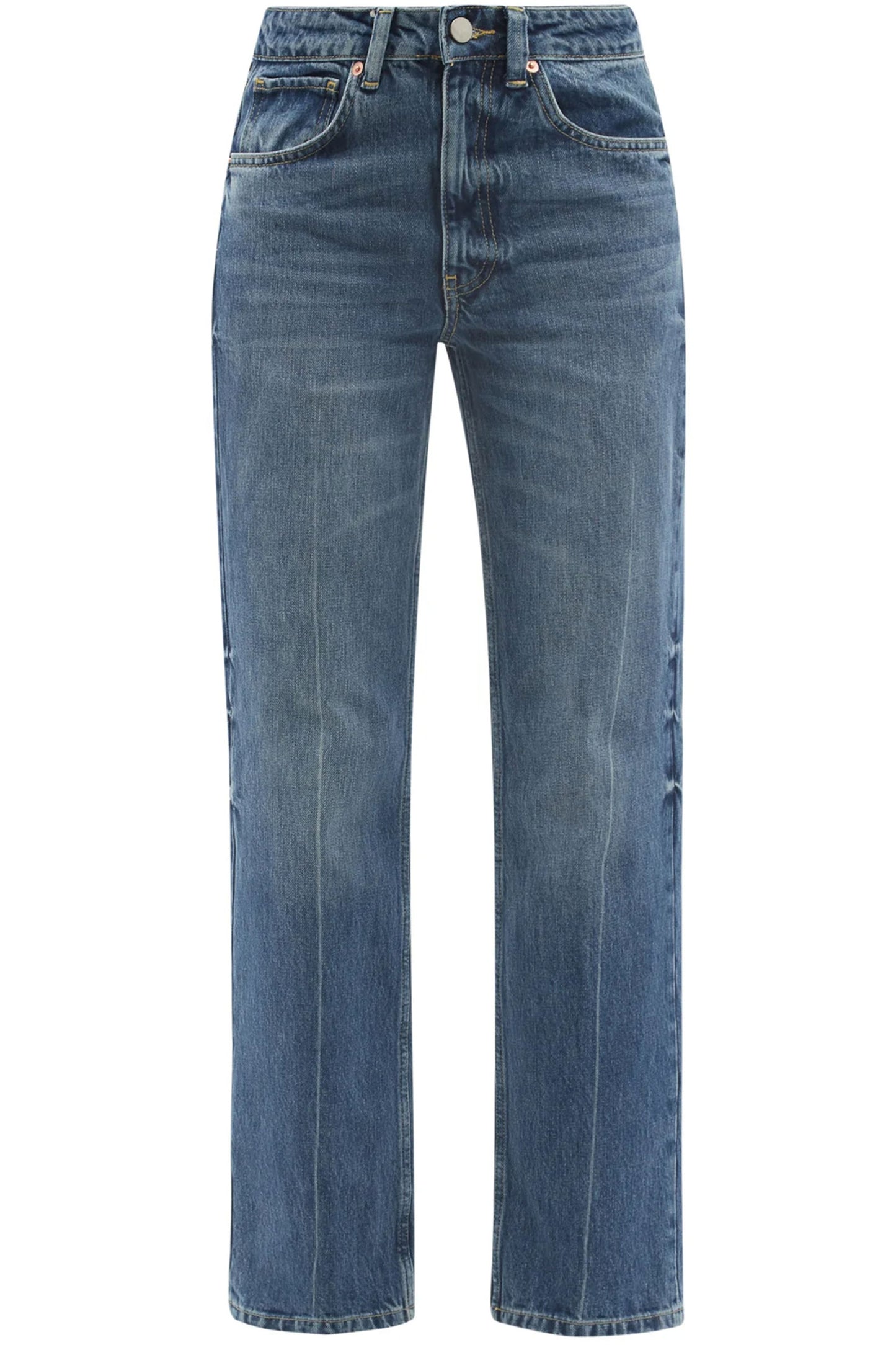 Push Organic-Cotton Straight-Leg Jeans