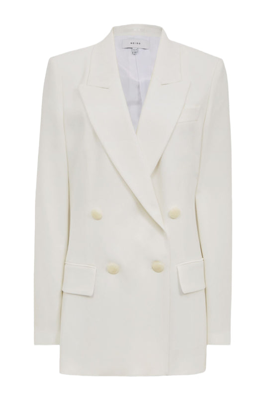 Tatum Crepe Double Breasted Blazer