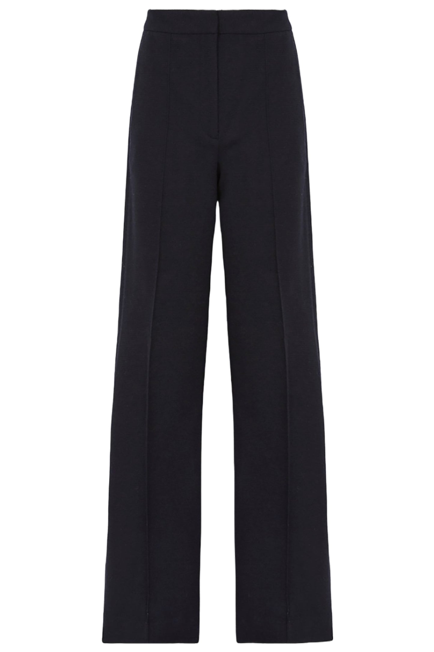 Iria Wool-Blend Wide Leg Trousers