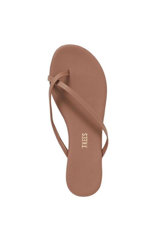 Riley Matte Vegan Leather Flip Flops