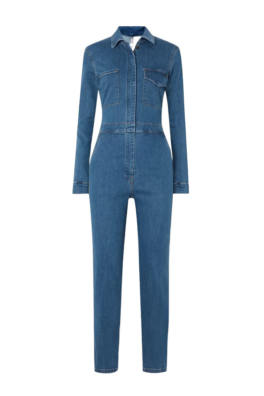 Risktaker Denim Jumpsuit