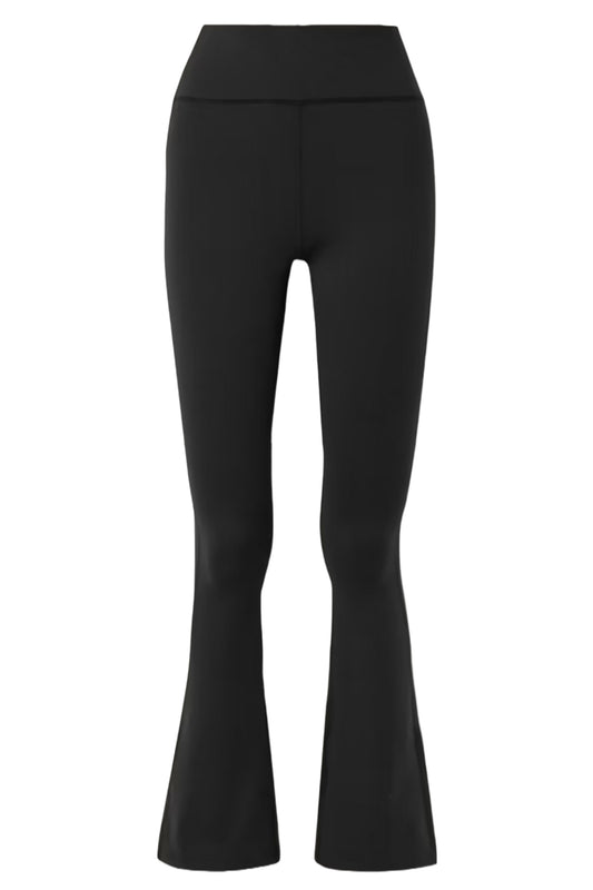 Raquel High-waisted Stretch-jersey Flared Leggings