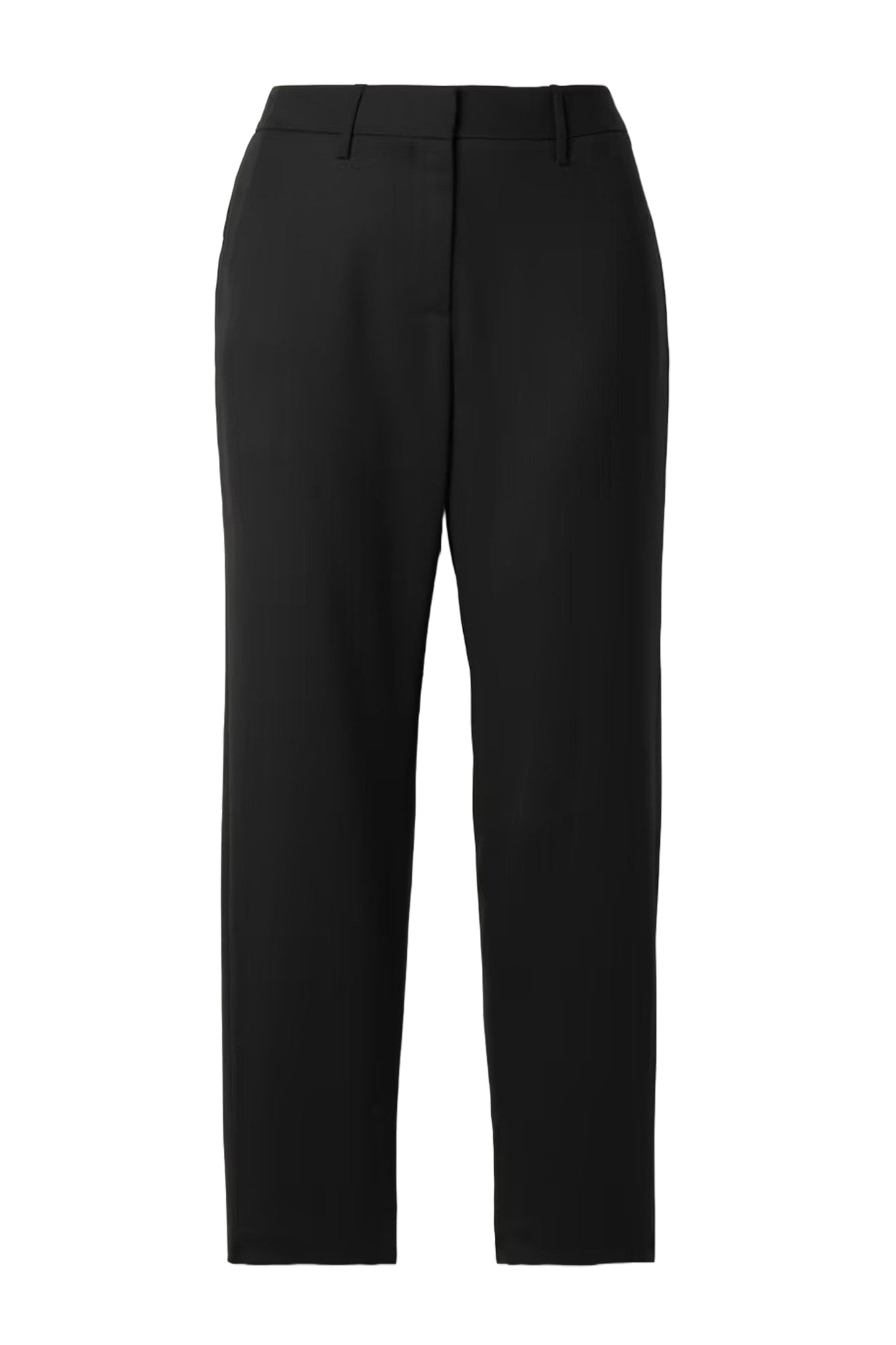 Tel Aviv Wool-Blend Cropped Trousers