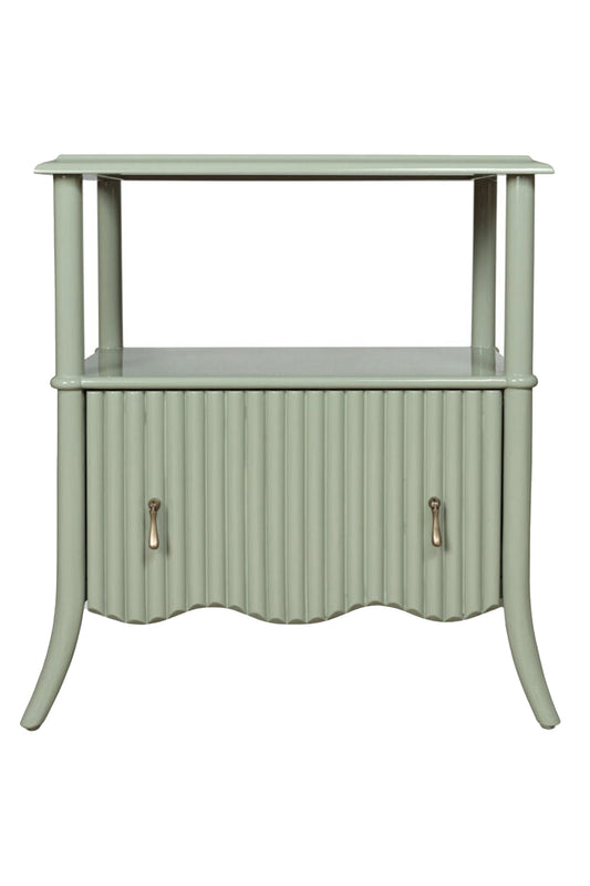 Avalon Large Bedside Table - Celadon