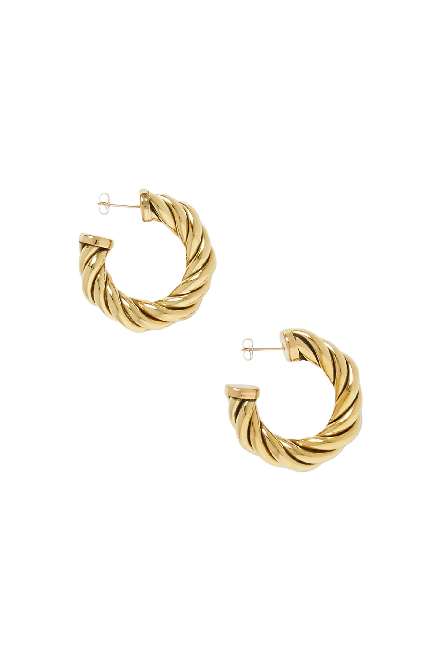 Spira Gold-Tone Hoop Earrings