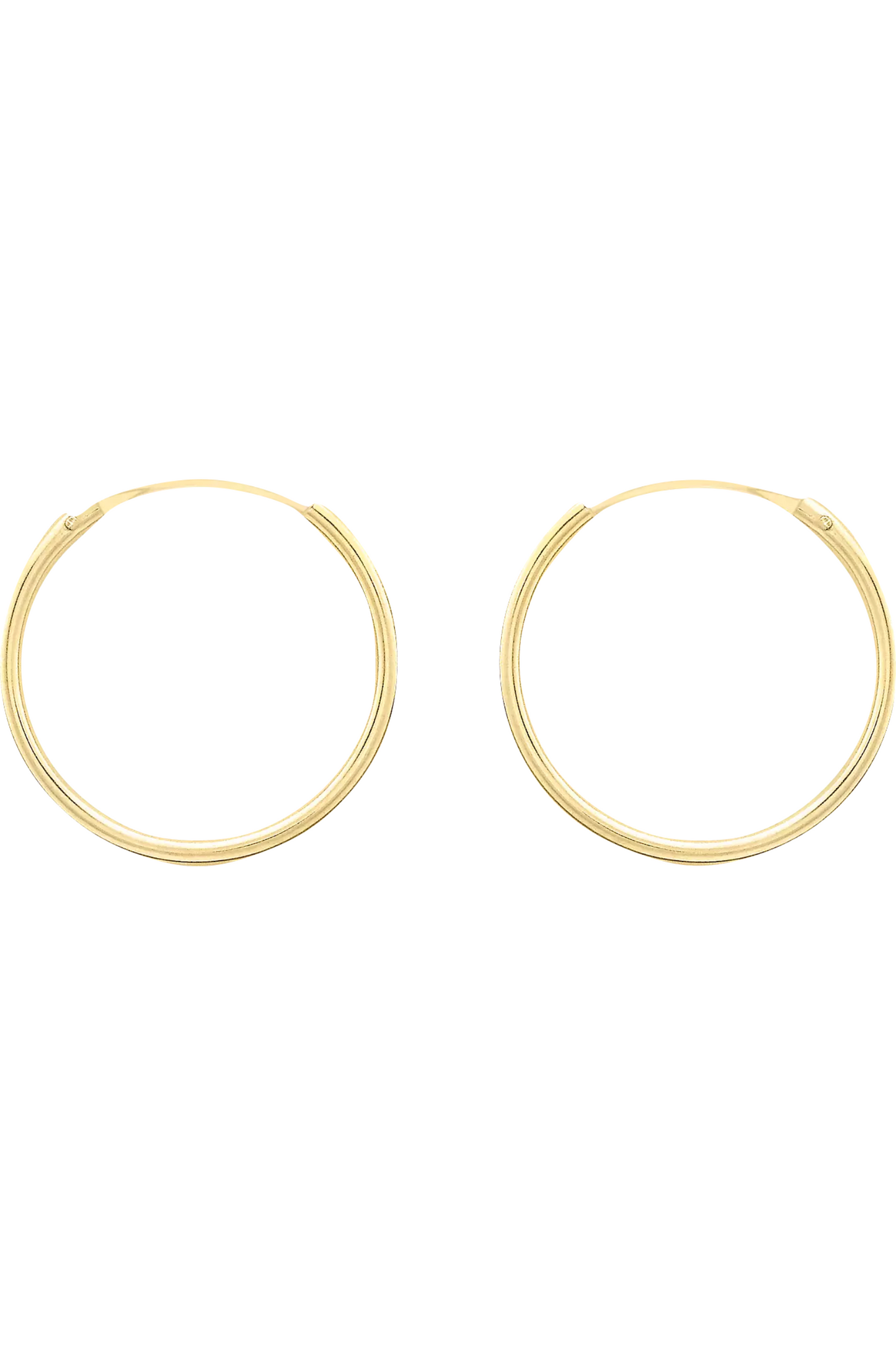 9ct Gold Hoop Earrings