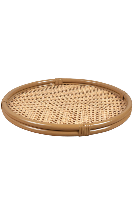 Brown-Sugar Circular Tray