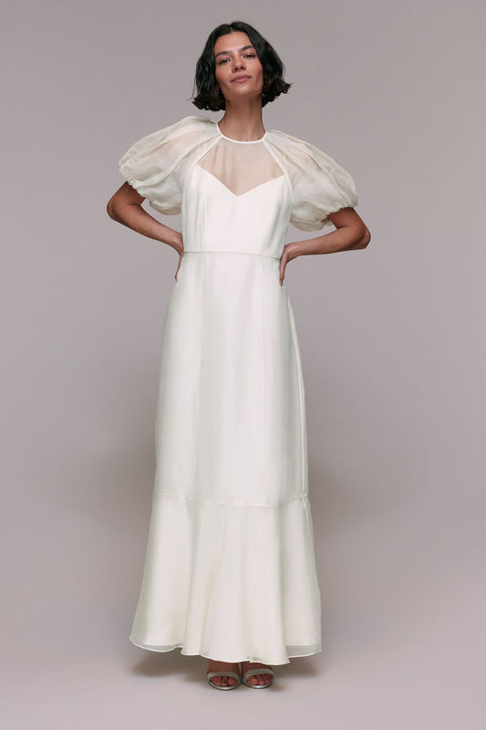 Sabrina Silk Wedding Dress