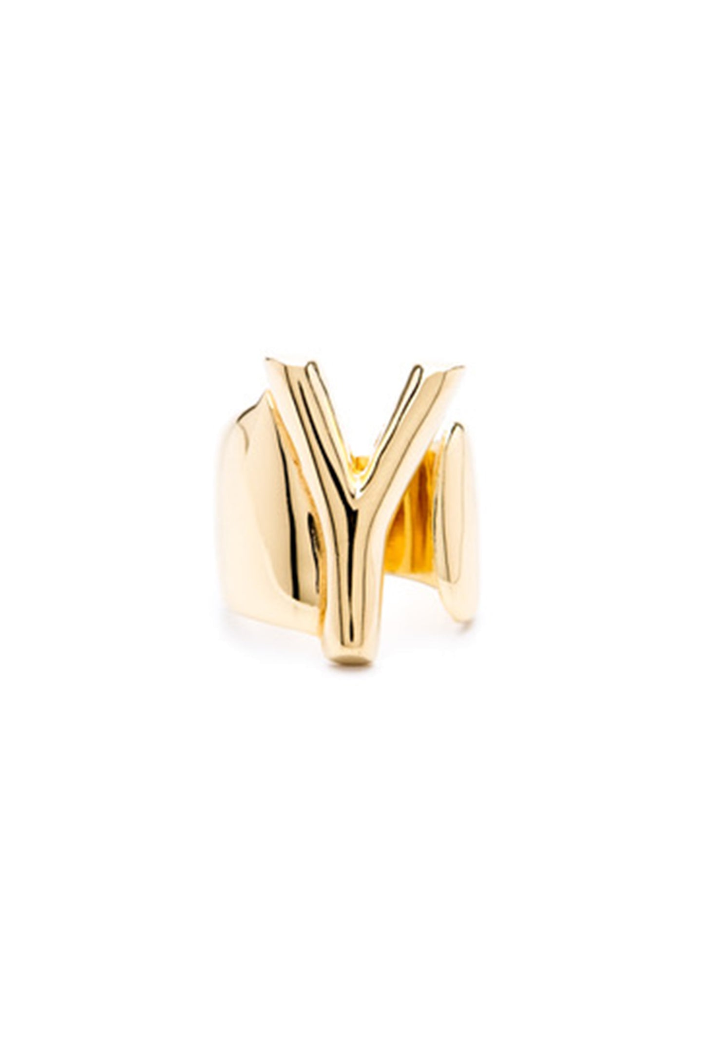 Gold Alphabet Letter Ring