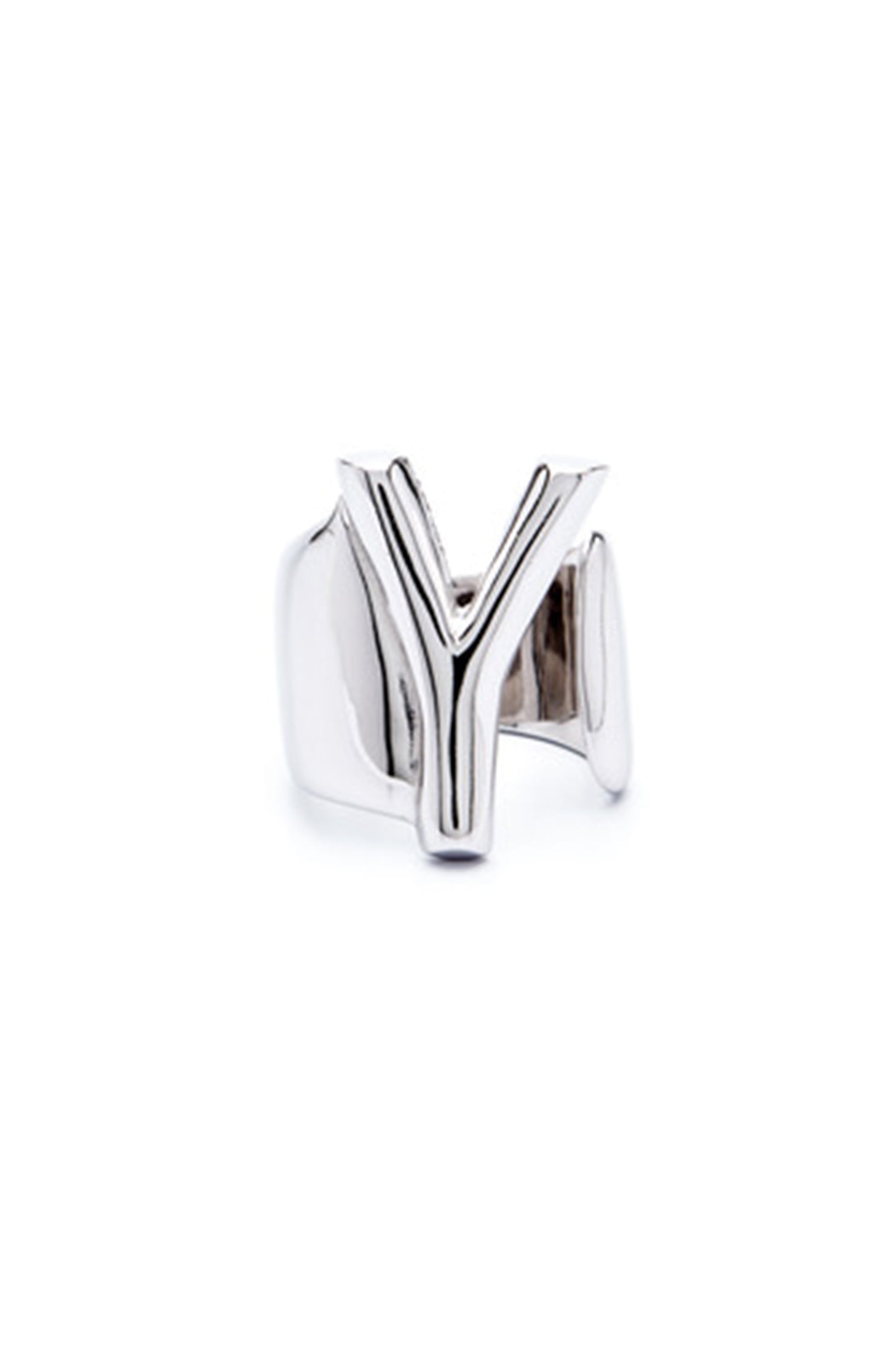 Silver Alphabet Letter Ring