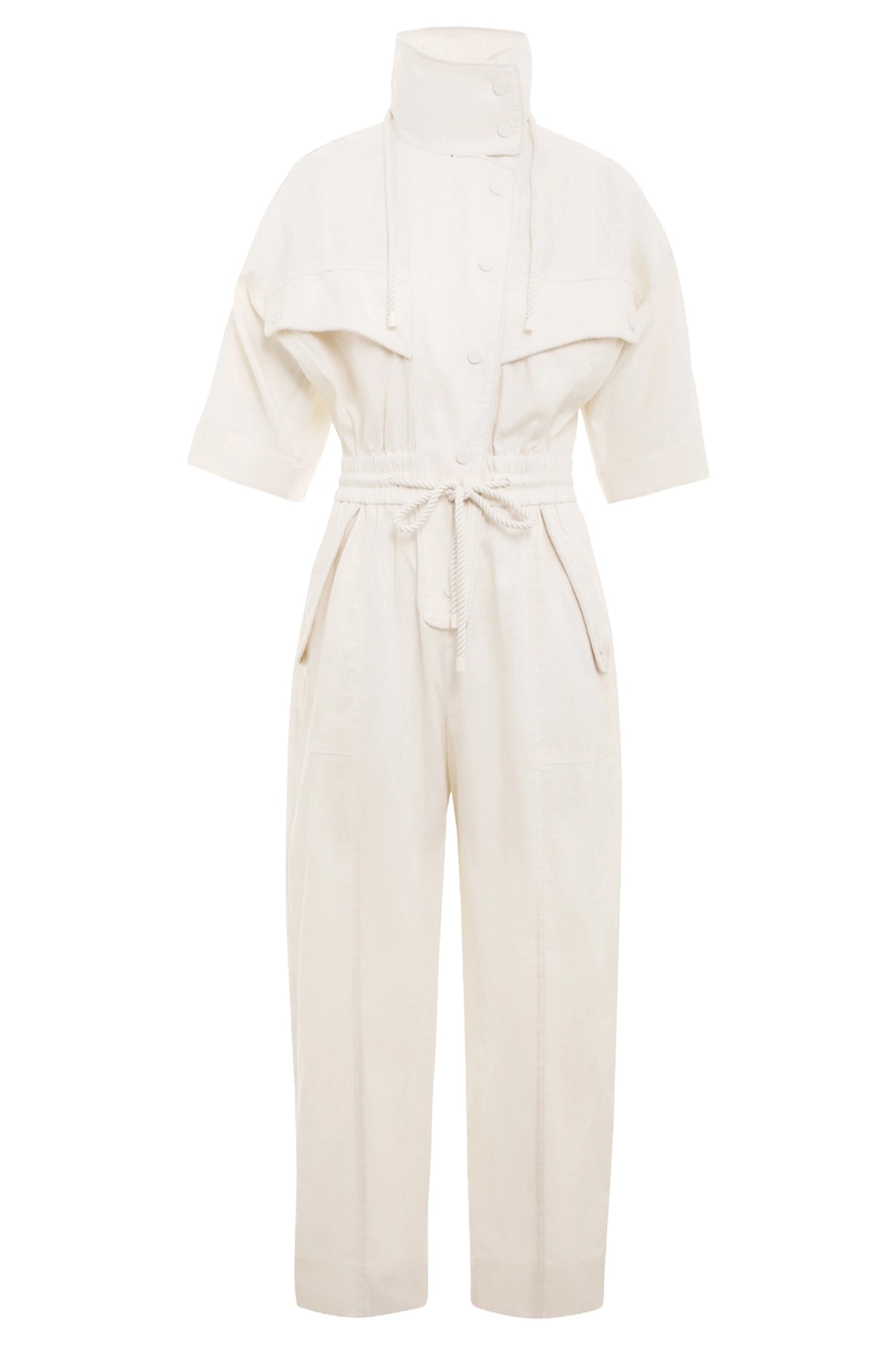 High Tide Linen Utility Jumpsuit