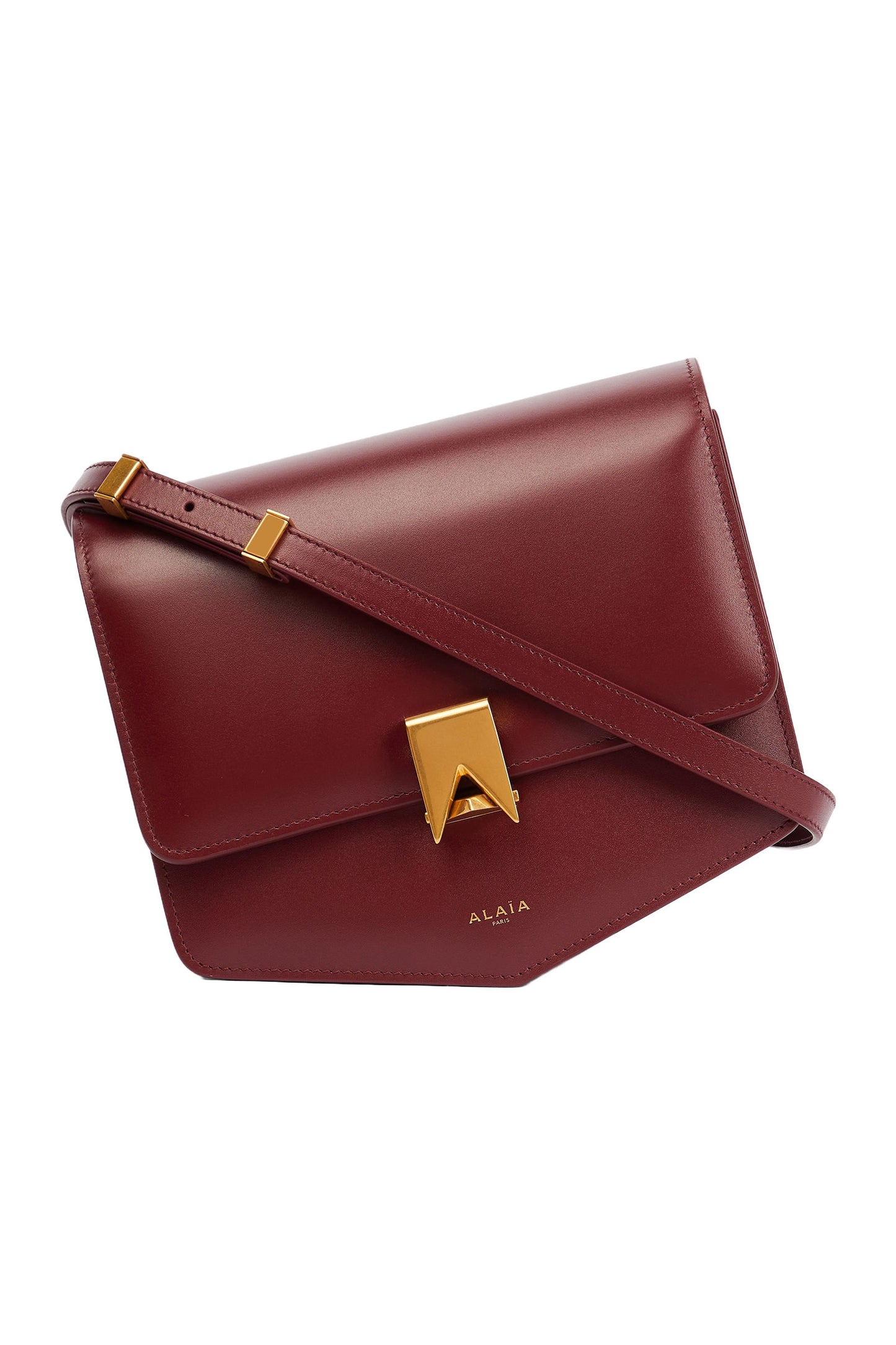 Le Papa Leather Shoulder Bag