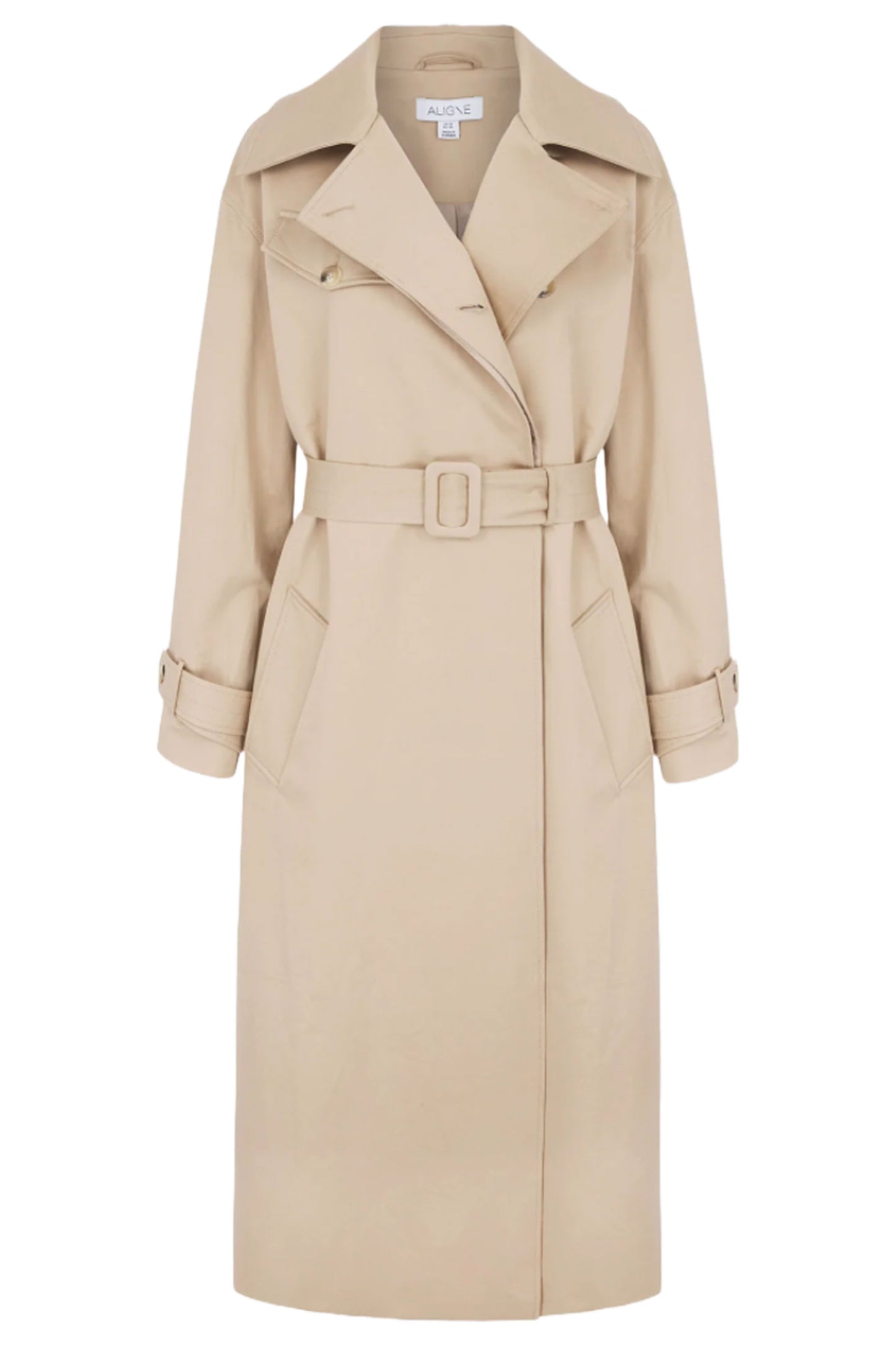 Gilda Stone Maxi Trench Coat