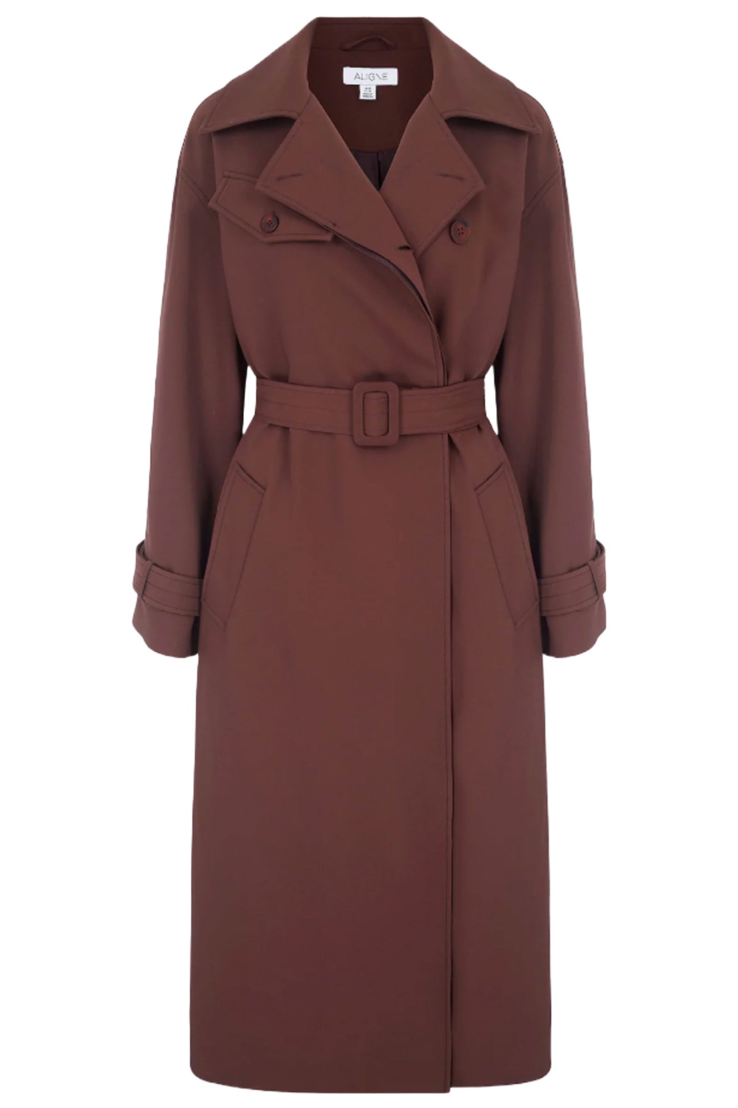 Gilda Mustang Maxi Trench Coat