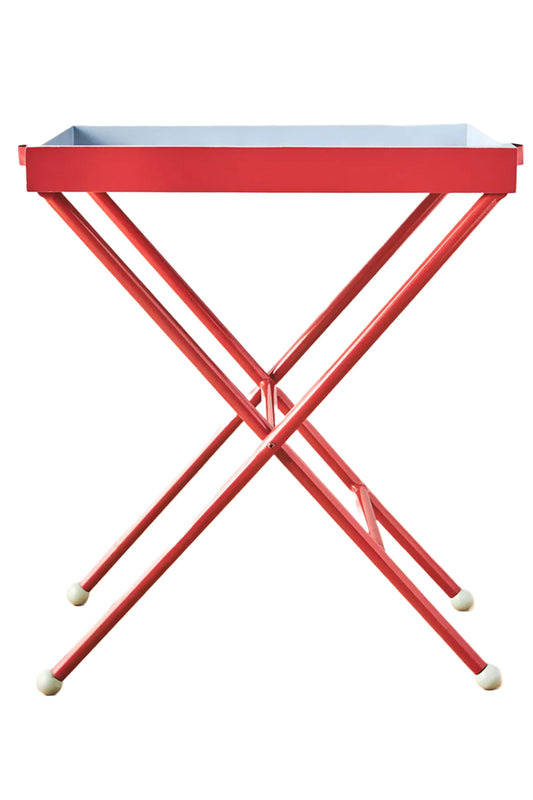 Red Bar Cart