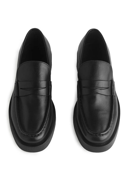 Leather Penny Loafers