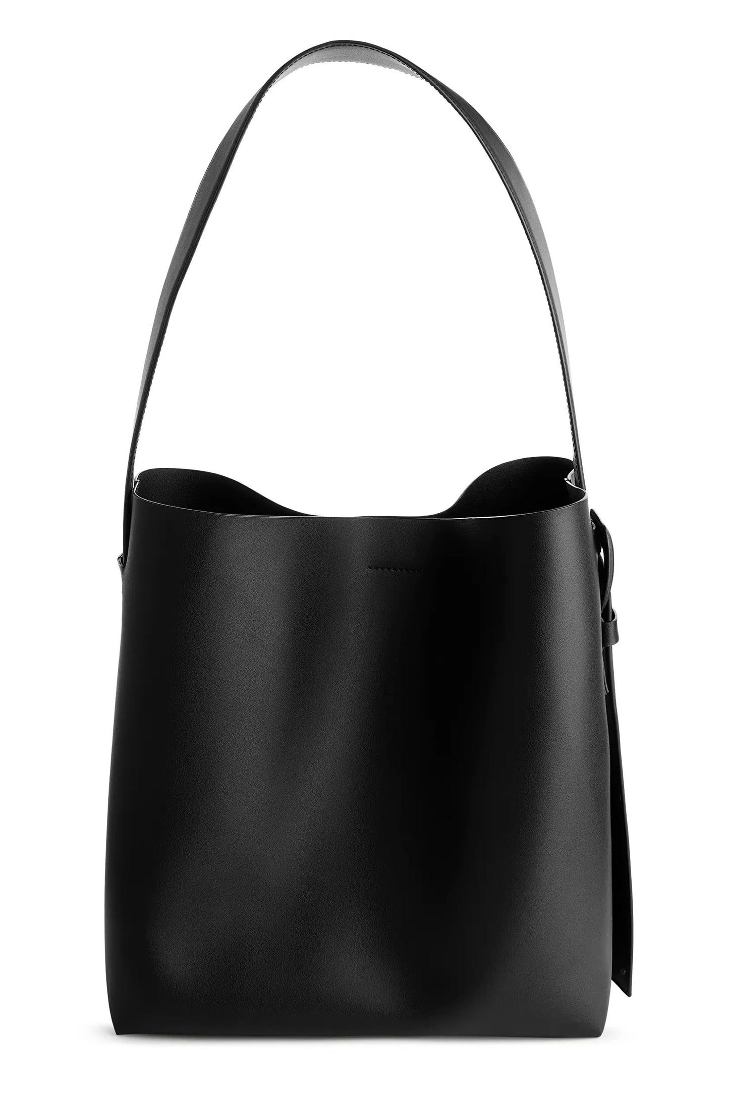 Rigid Leather Tote