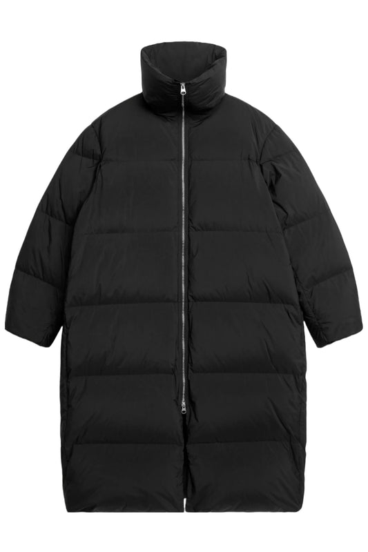 Oversized Black Down Coat