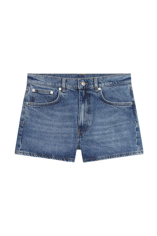 Stretch Denim Shorts