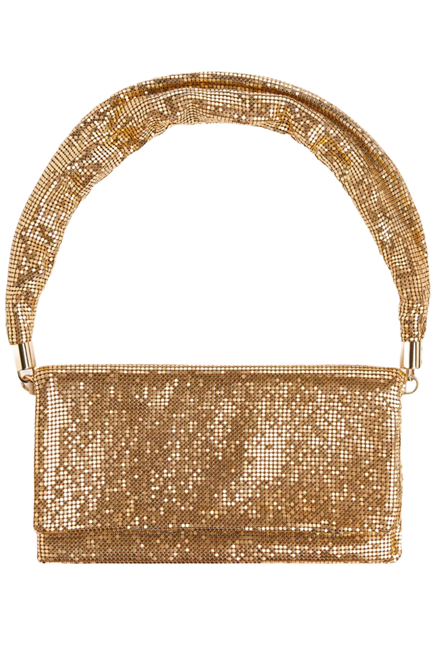 Metallic Gold Shoulder Bag