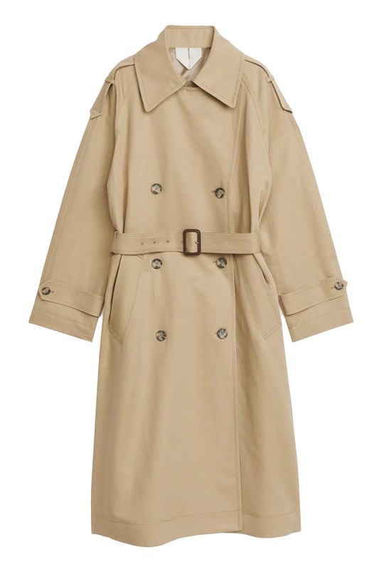 Linen Cotton Trenchcoat