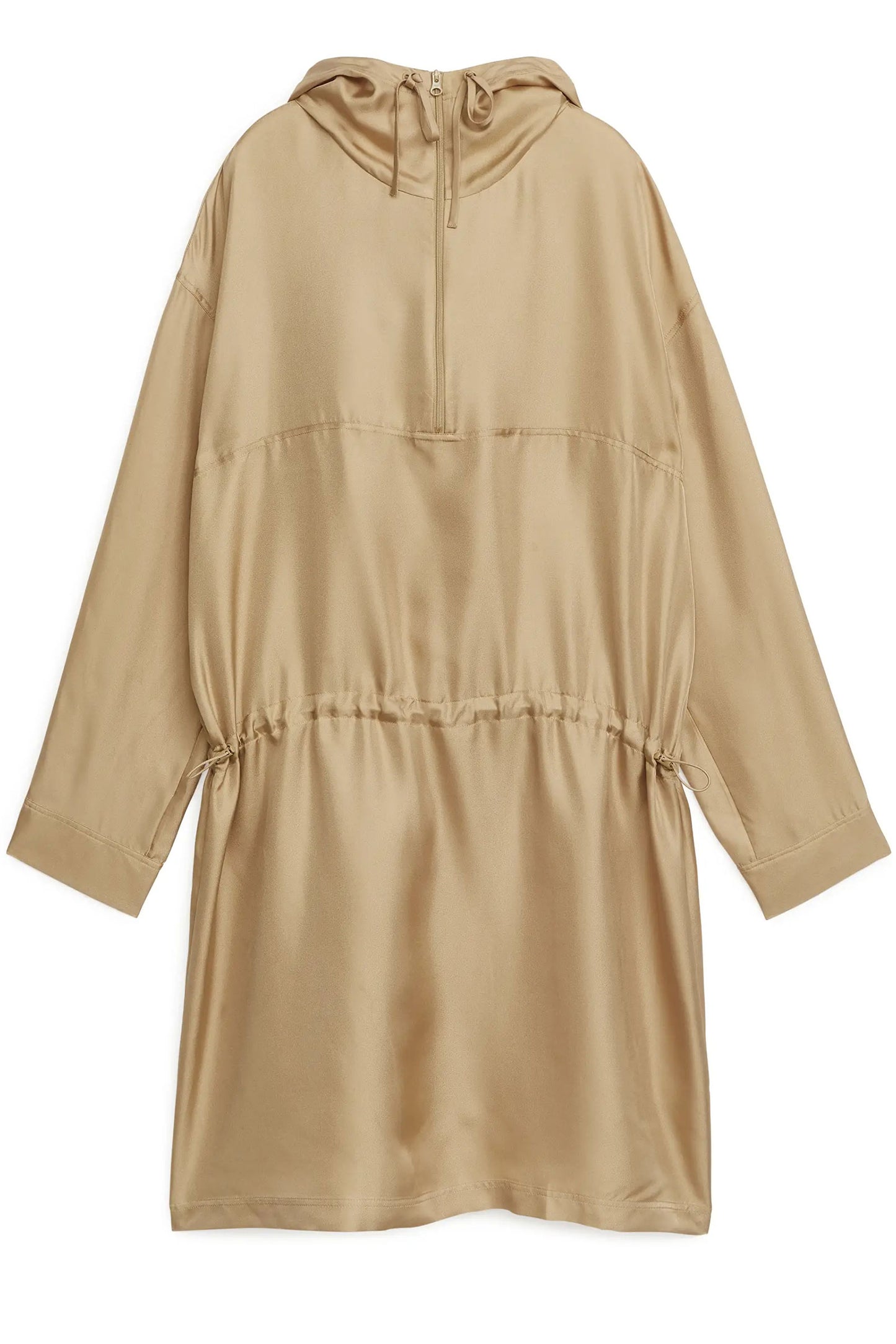 Silk Anorak Dress